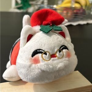 Aphmau meemeows limited edition Santa plush cat